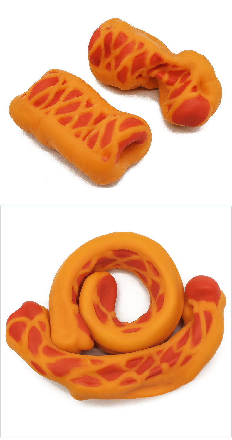 创意仿真热狗面包拉拉乐发泄减压神器 TPR新奇特整人玩具厂家直销详情5