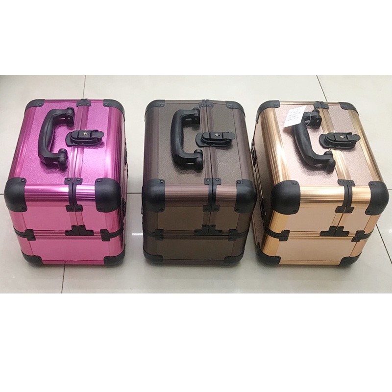 2021 cash payment aluminum alloy portable cosmetic storage jewelry box pic 15