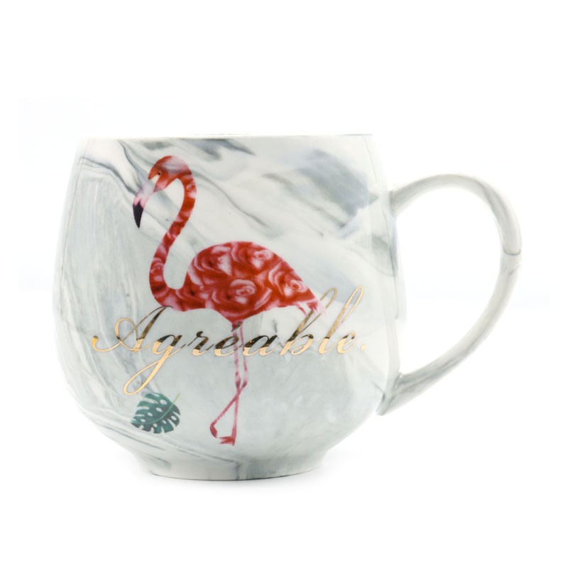 OEM teacher cups, Teachers' Day souvenirs, marble-patterned gift boxes, ceramic cups, business gift sets, customizable logos detail image 2