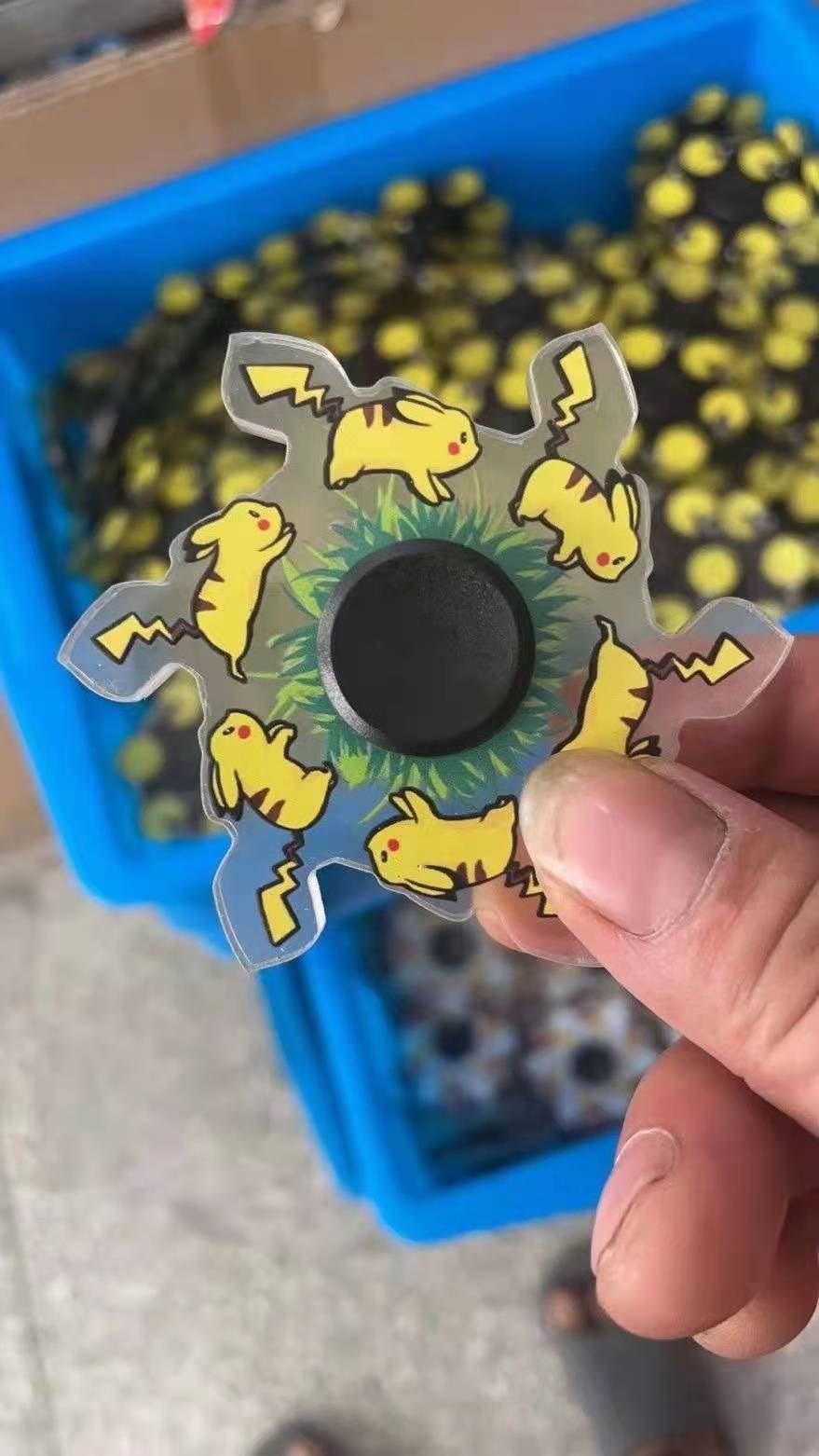 动态陀螺抖音同款会奔跑的陀螺现货鸣人佐助火影指尖陀螺手指陀螺详情图6