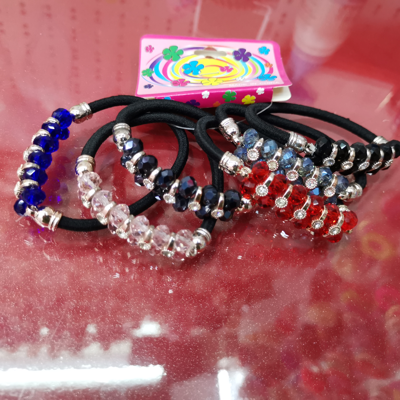 Crystal bracelet comes in a pack of 100