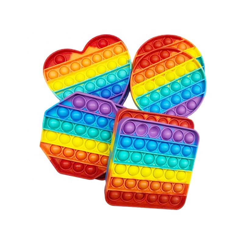 GoBang灭鼠先锋彩虹儿童心算桌面解压益智玩具push pop it fidget