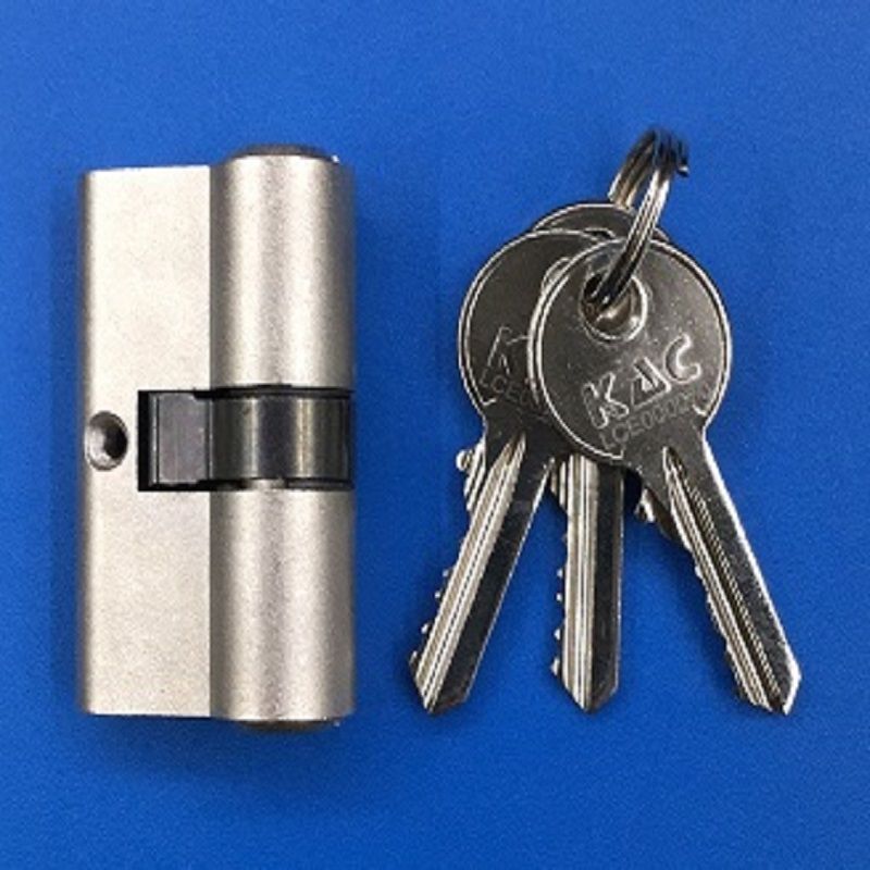 锁芯，铜锁芯；54MM铜锁芯；54-3K；铝合金门锁锁芯；KAC54-3K详情图1