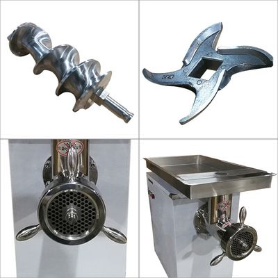 Floor-standing meat grinder, commercial electric, stainless steel, fully automatic, multi-functional, Model 42, high power details Picture
