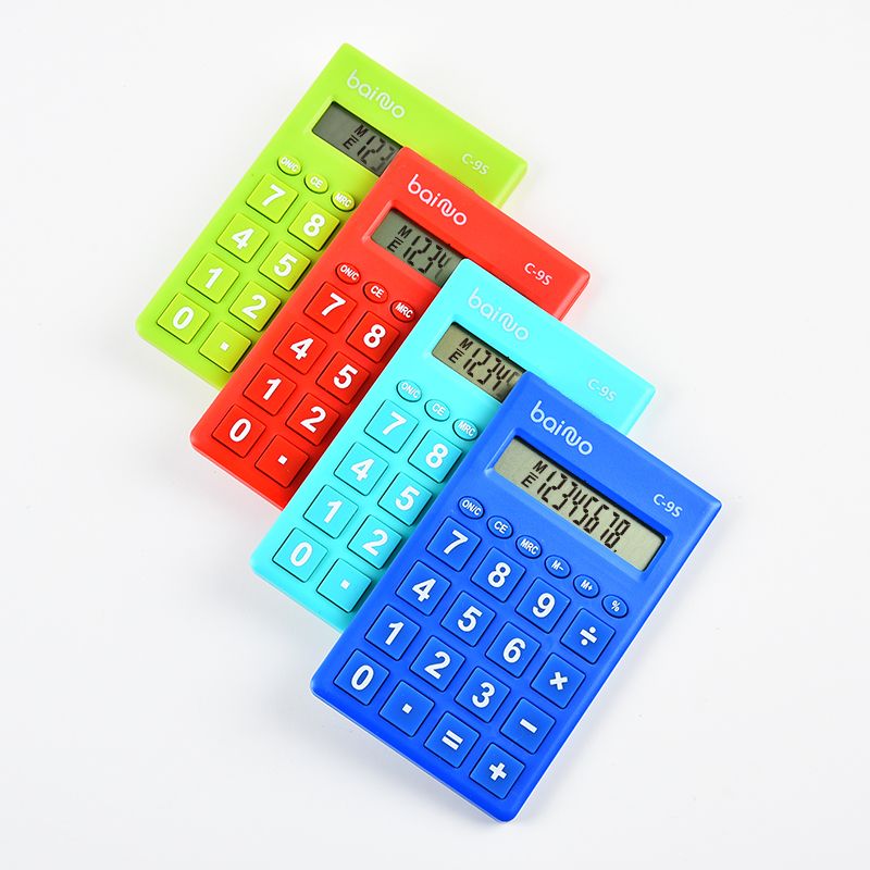 计算器C-9S便携式可爱计算 器学生算数器办公计算机现货订制批发