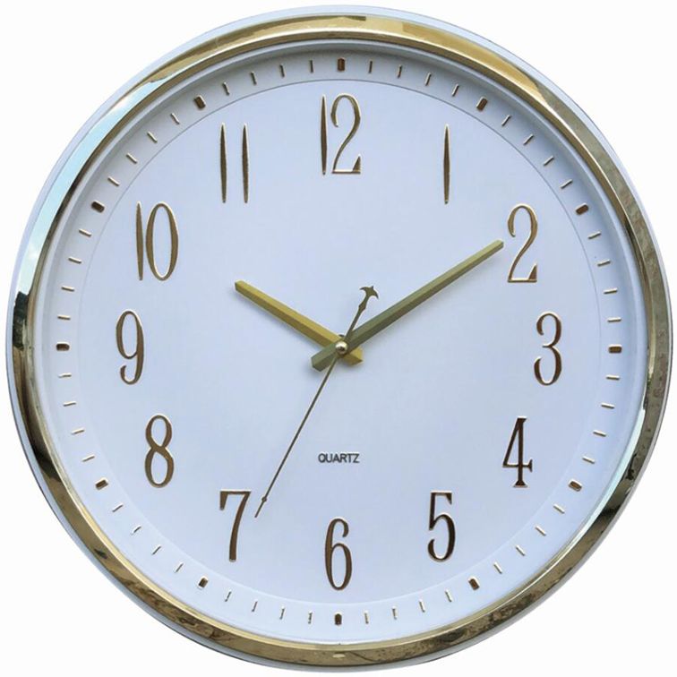 欧式个性现代简约复古卧室钟表 客厅家用时钟表创意款式挂钟8682图