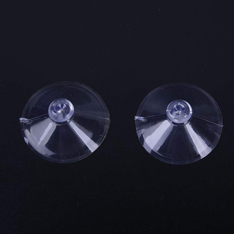 Strong vacuum suction cup 42mm thin, double-sided transparent pvc small suction cup, anti-slip gasket for coffee table glass Specification drawing
