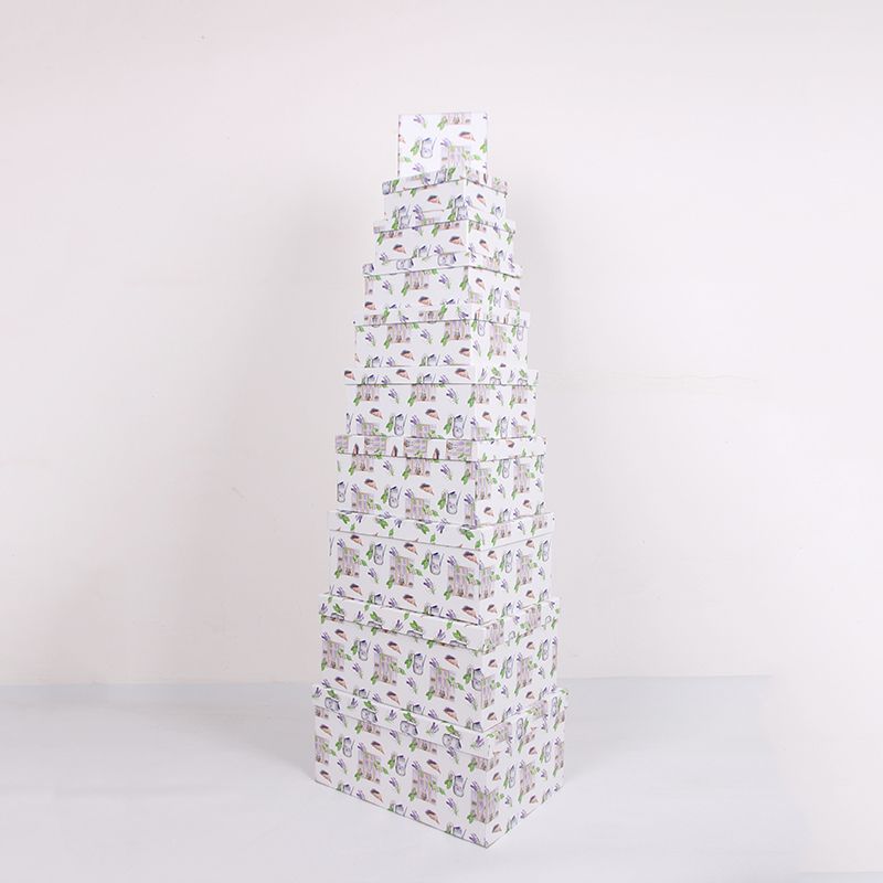 Factory direct sales of ten-piece rectangular gift boxes Specification image