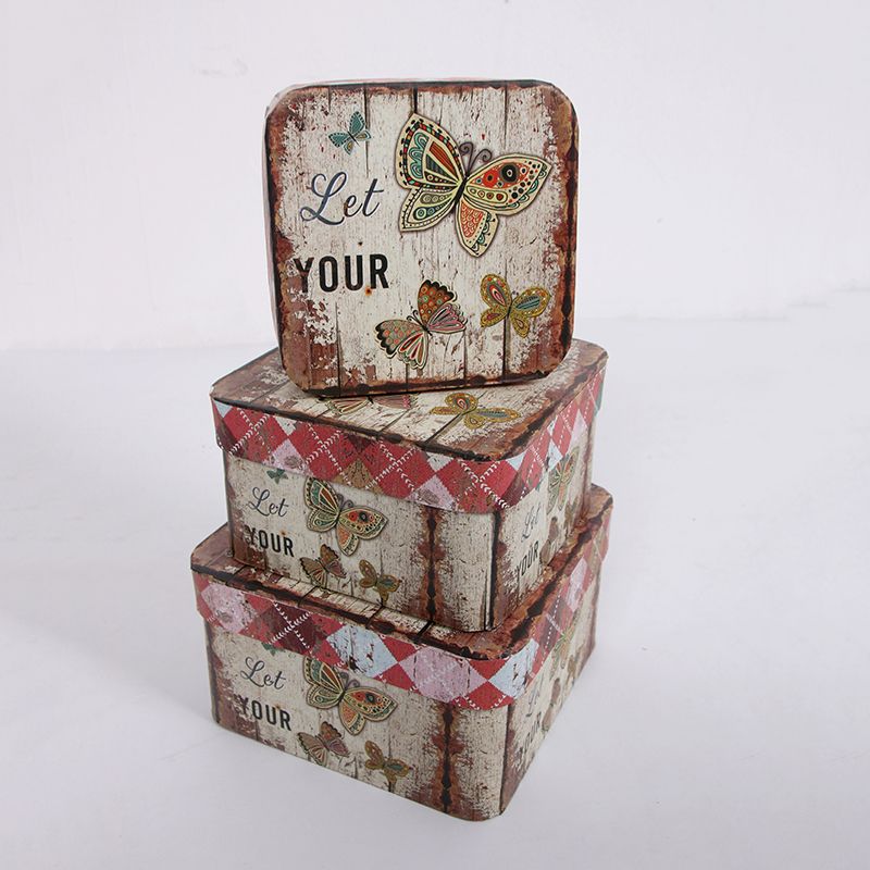 Factory direct sales of three-piece rounded corner boxes Specification image