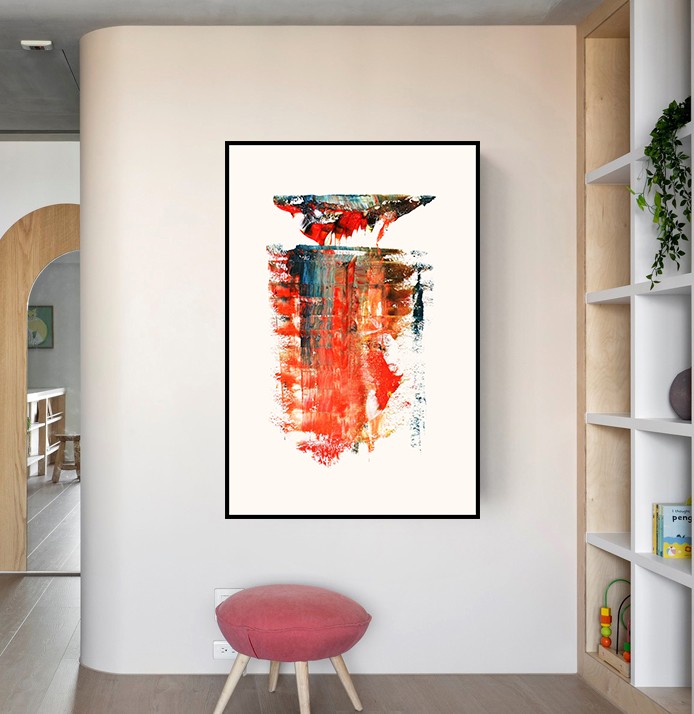 现代轻奢客厅玄关装饰画xd1414详情2