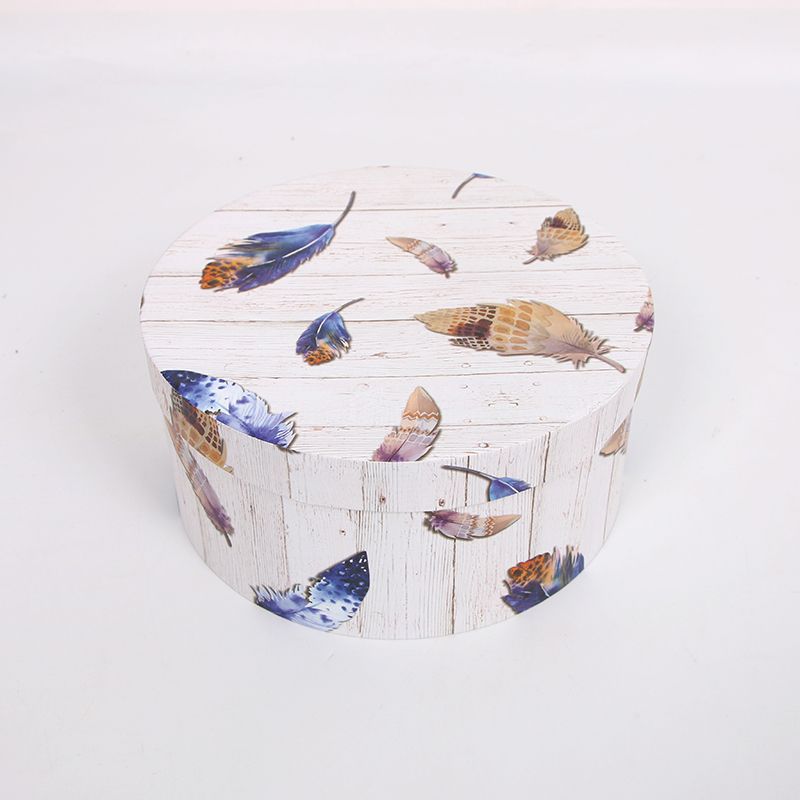 Factory direct sales of three-piece round boxes details Picture