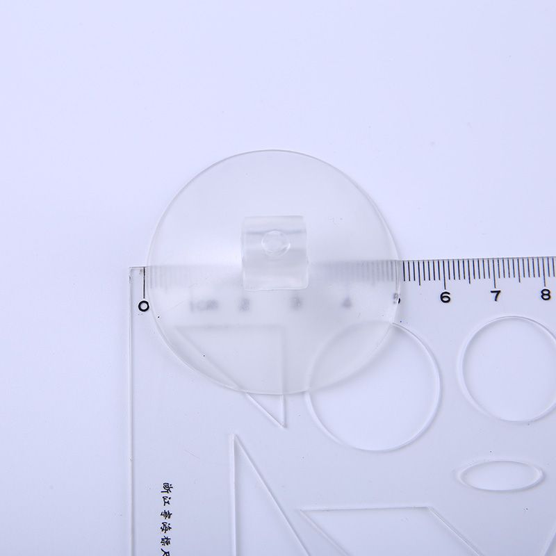 PVC suction cups, mushroom head suction cups, 52mm glass suction cups, daily-use hooks Application Scenario