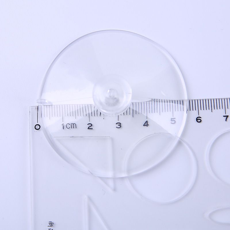 PVC吸盘 蘑菇头吸盘55mm 玻璃吸盘 日用品挂钩配件详情图4