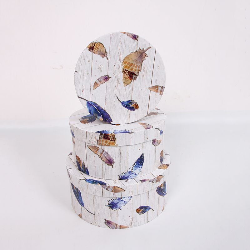 Factory direct sales three sets of circular box thumbnail