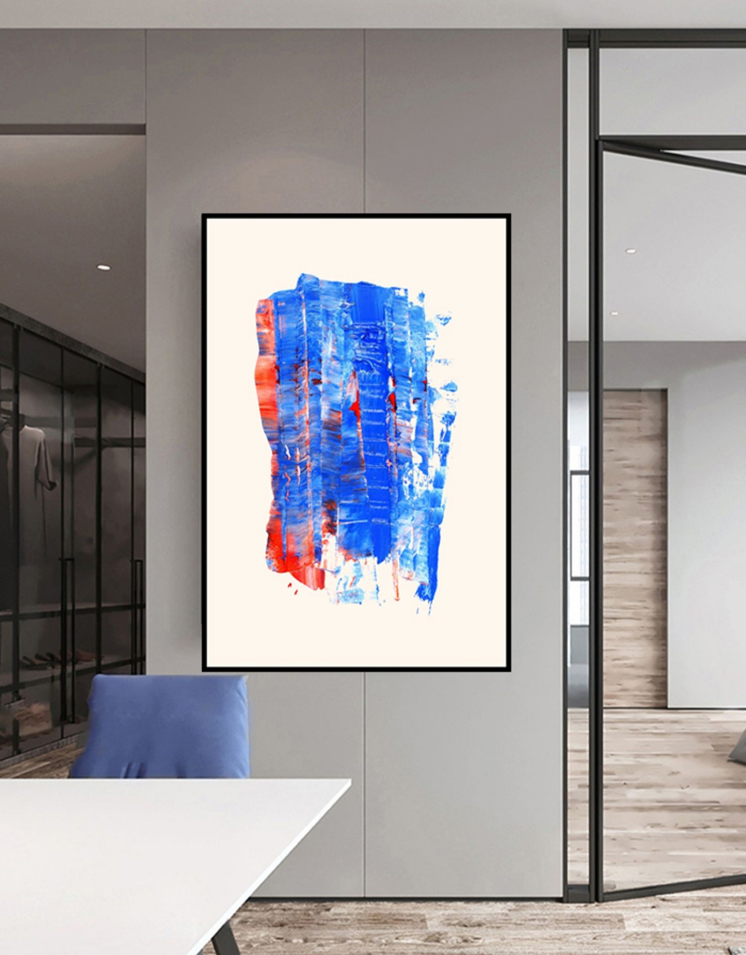 现代轻奢客厅玄关装饰画xd1414详情3