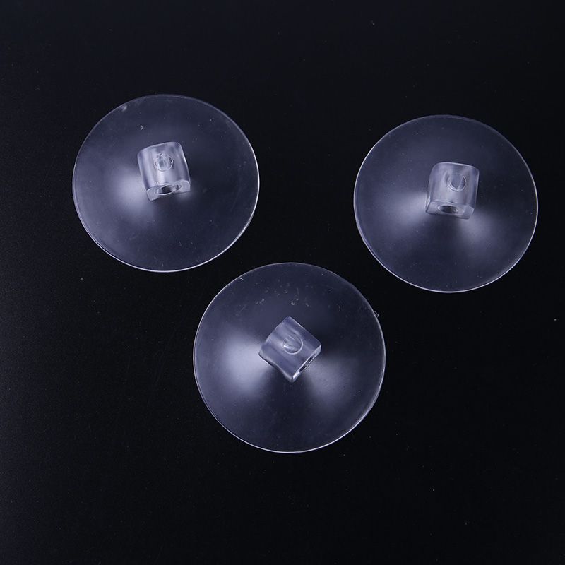 PVC suction cups, mushroom head suction cups, 52mm glass suction cups, daily-use hooks Specification drawing