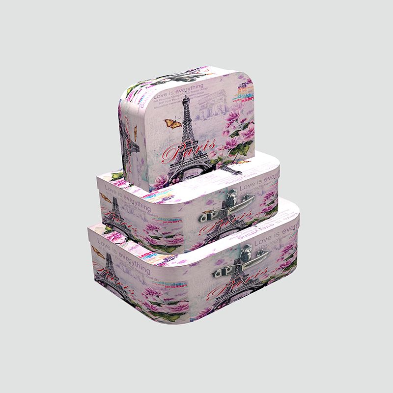 Factory direct sales of three-piece box-shaped boxes Specification image