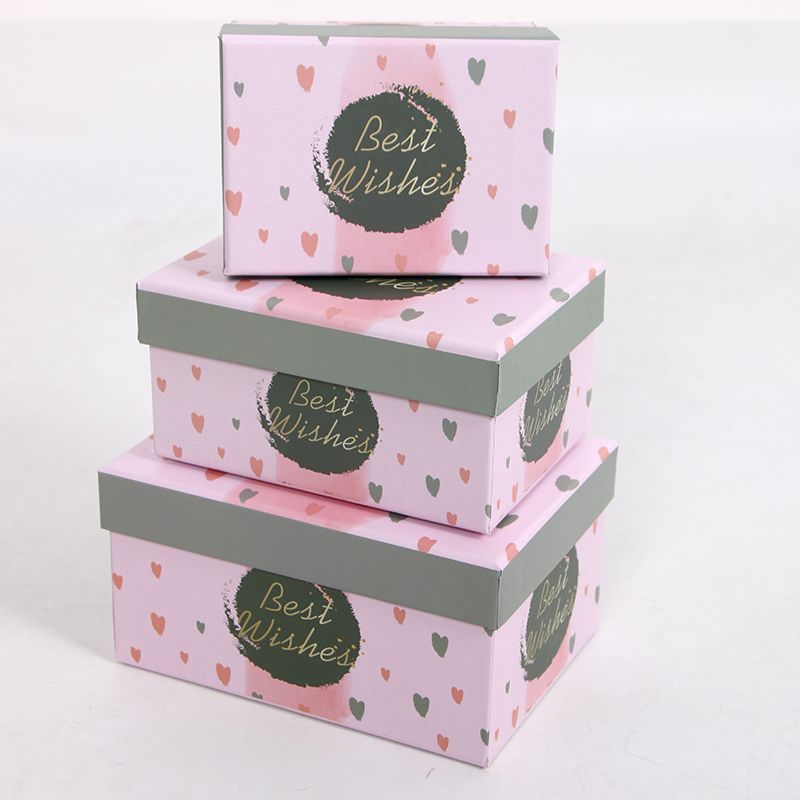 Factory direct sales of three-piece rectangular boxes Specification image