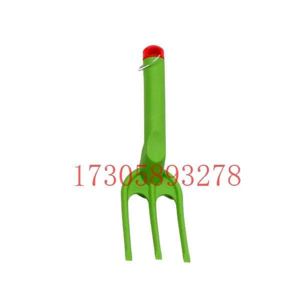 YLC08-3 Grid-handled three-pronged 10" (26*8CM) Garden shovel detail image 9