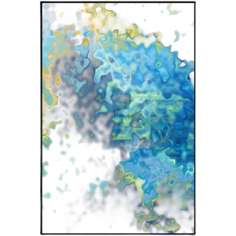 现代轻奢客厅玄关装饰画详情5