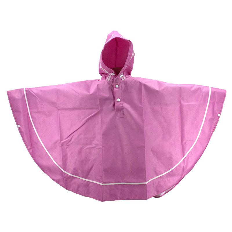 儿童户外出行防水斗篷雨披