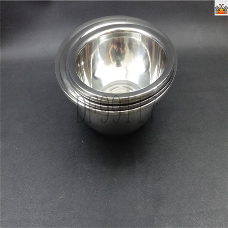 DF99117 面盆304不锈钢盆食品级家用 厨房洗蔬果火锅圆形加厚加深和面盆规格DF Trading House