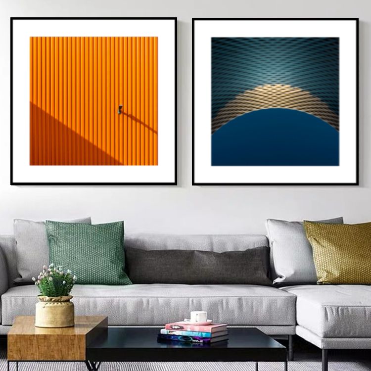 Modern light luxury living room decorative painting thumbnail