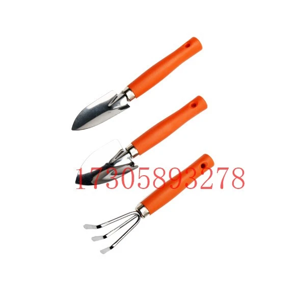 YLC08-3 Grid-handled three-pronged 10" (26*8CM) Garden shovel detail image 10