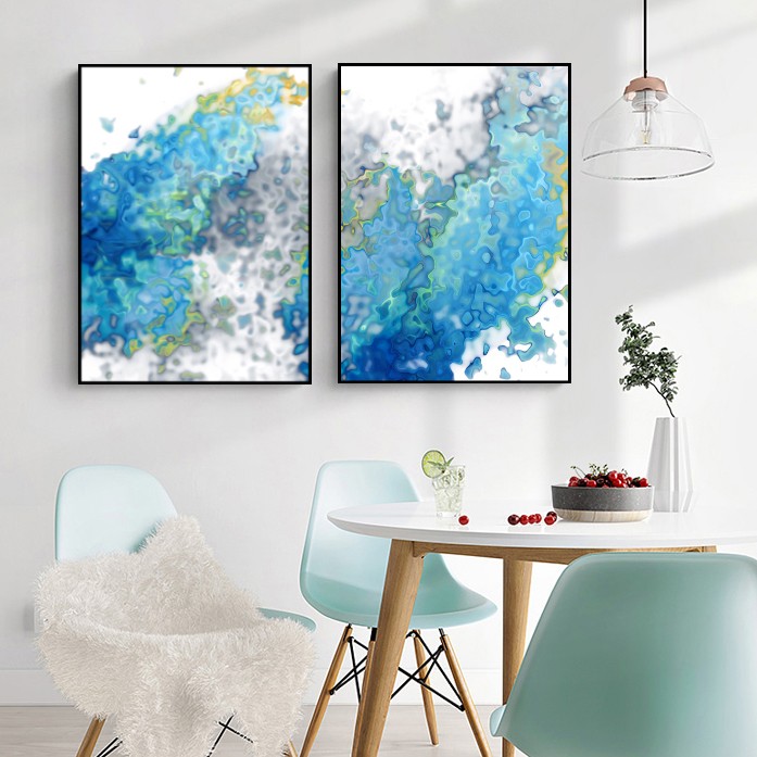 现代轻奢客厅玄关装饰画详情3