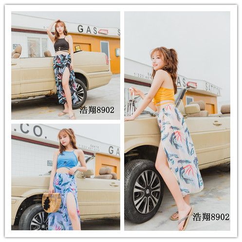 浩翔泳衣牛奶丝8902