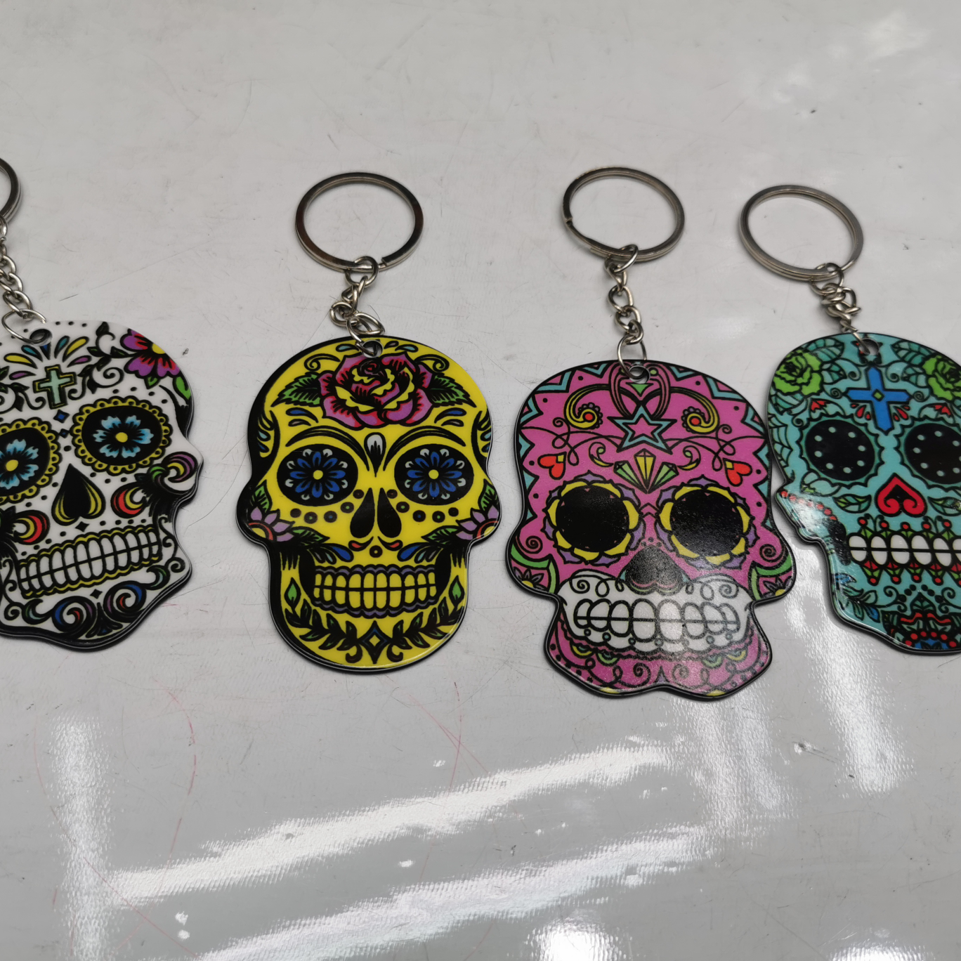 Ghost head keychain