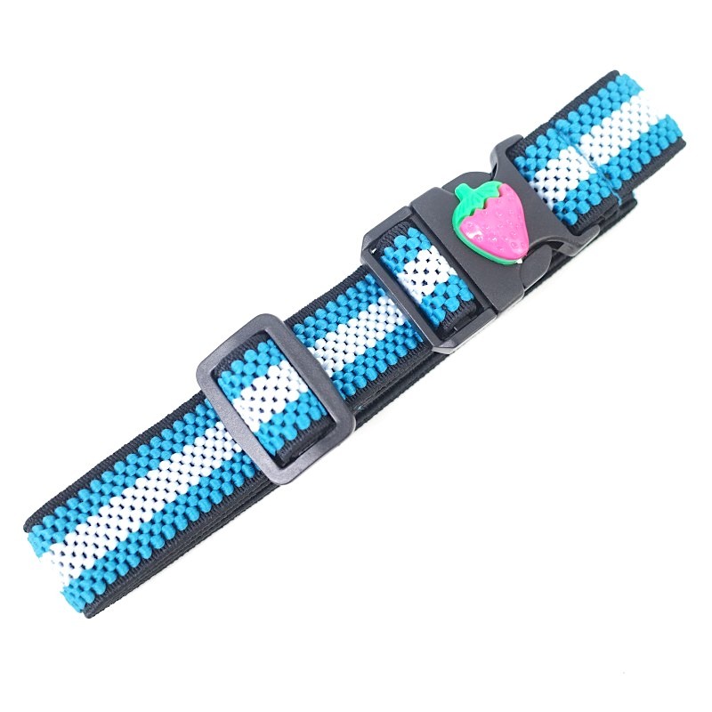 百金儿童松紧弹力糖果色腰带 插扣皮带 时尚休闲厂家批发织布裤带详情图4