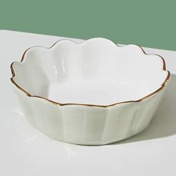 Light luxury series 6 inch lotus bowl
