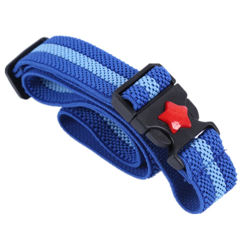 百金儿童松紧弹力糖果色腰带 插扣皮带 时尚休闲厂家批发织布裤带图