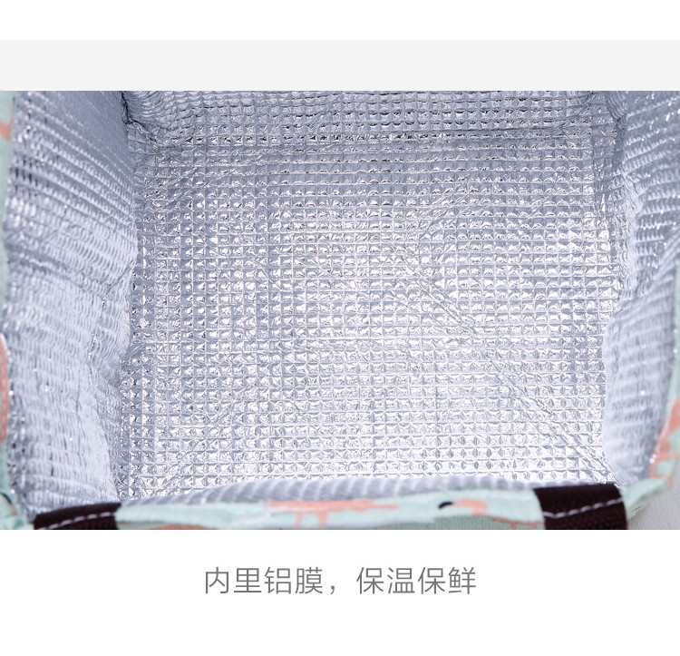 火烈鸟扁提手便当包详情图17