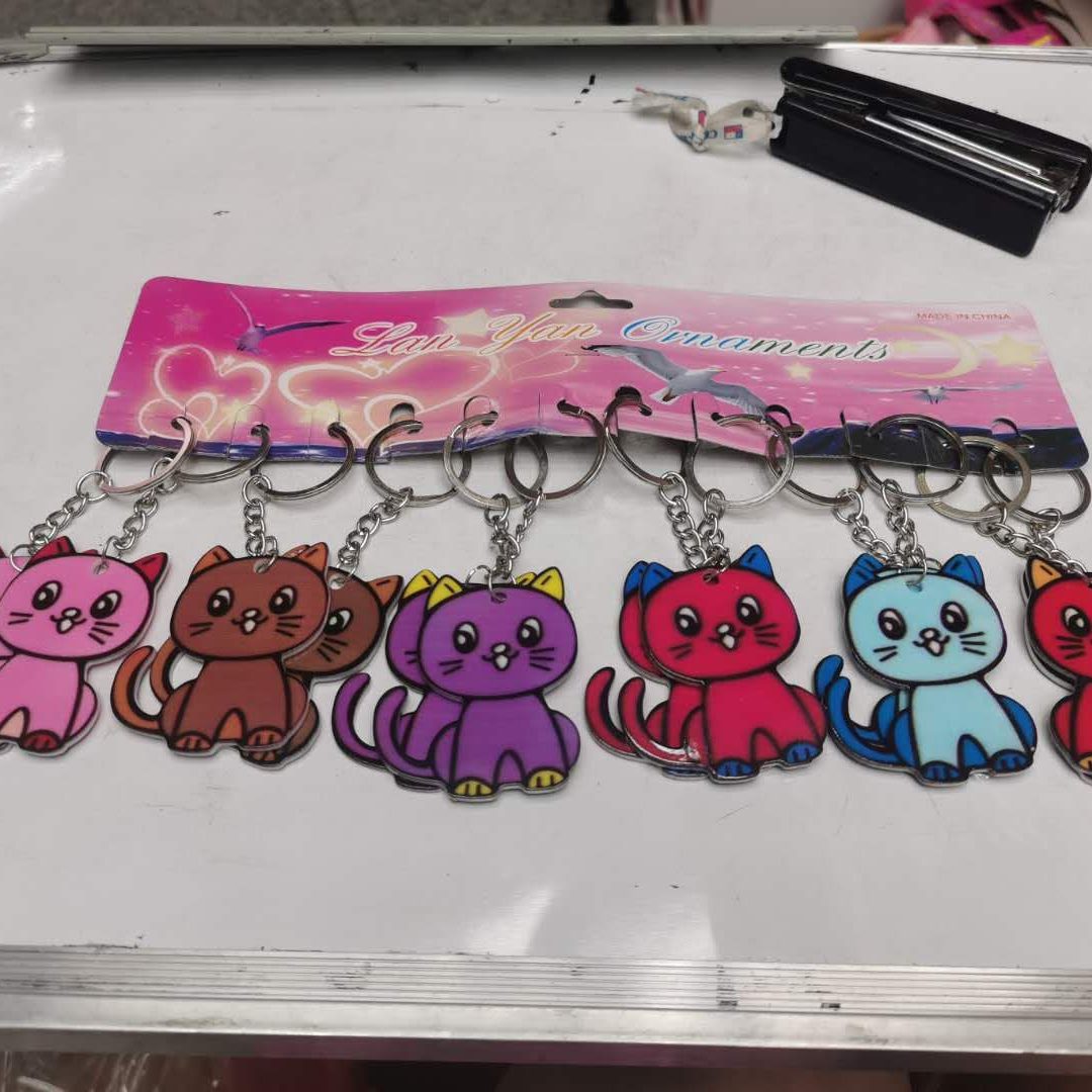 Acrylic keychain 19