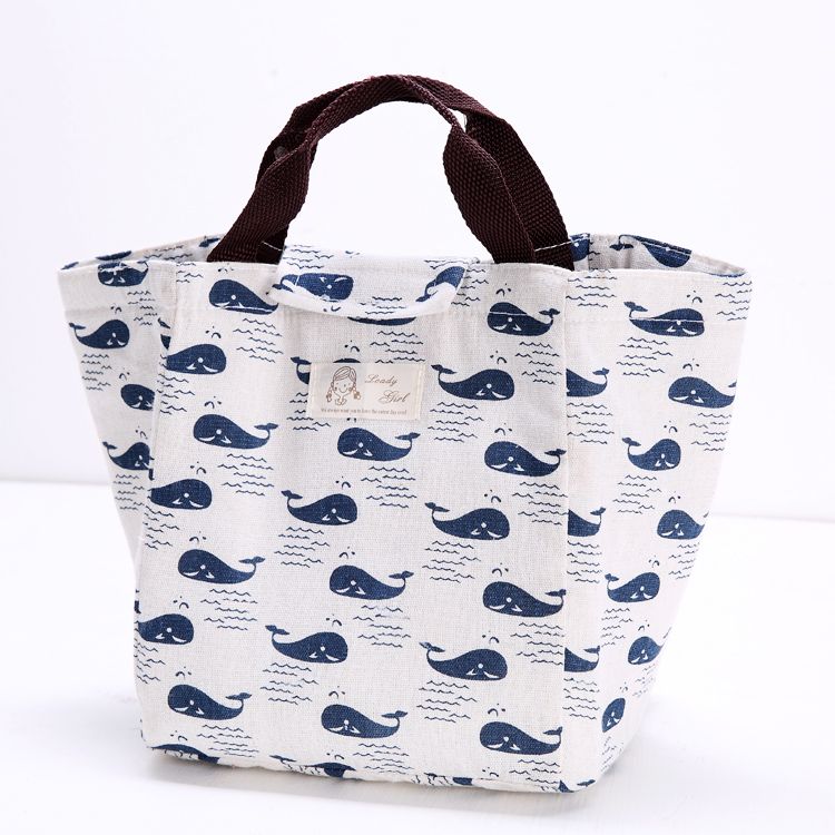 81010保温包10色森林扁提手便当包产品图