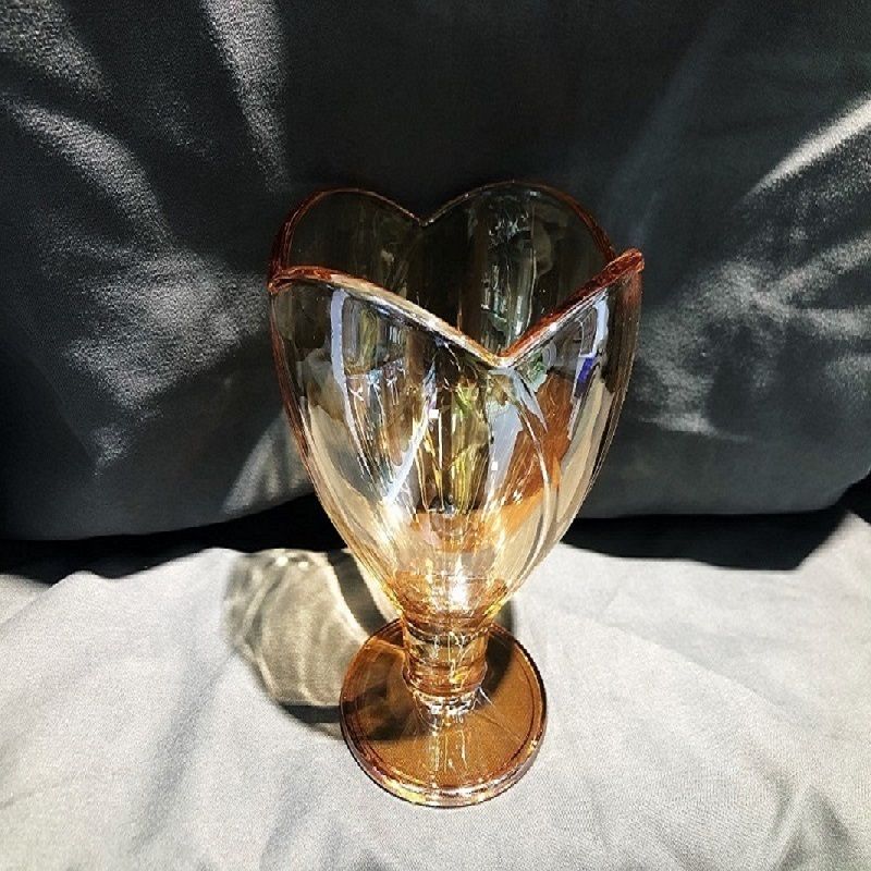 图片色电镀 冰淇淋碗 水晶玻璃 冰淇淋杯 冰淇淋碗 颜色