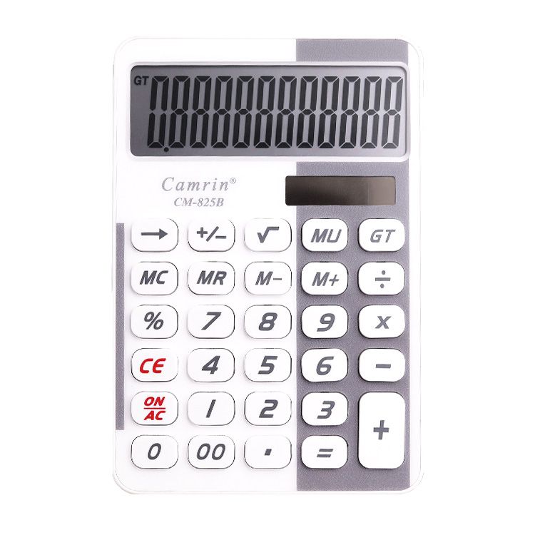 源头工厂好品质CM-825B 双电源办公财务计算器 可DIY印刷设计logo