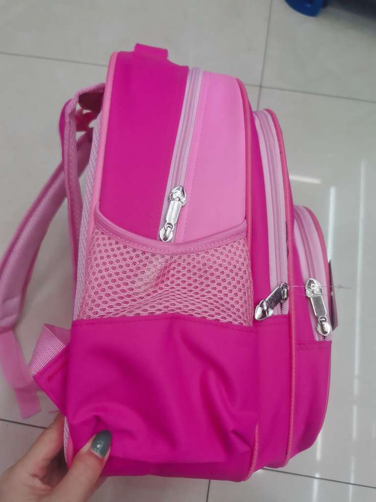 Printed Shell Fashion Schoolbag Specification drawing