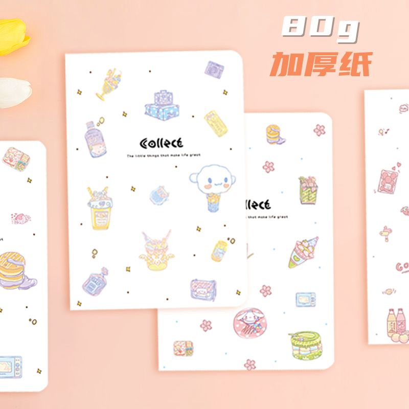 三本合卡通车线本细节图