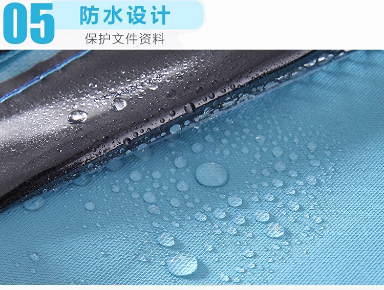新双拉链三孔笔袋10色详情图7