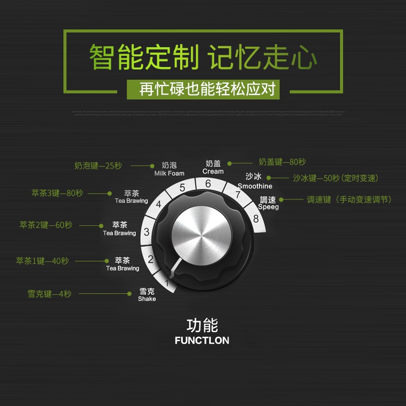 Tuoqi Tea Extraction machine, milk tea shop equipment, ice and smoothie crusher, commercial tea extraction machine, milk cap machine, milkshake machine, and smoothie mixer detail image 2