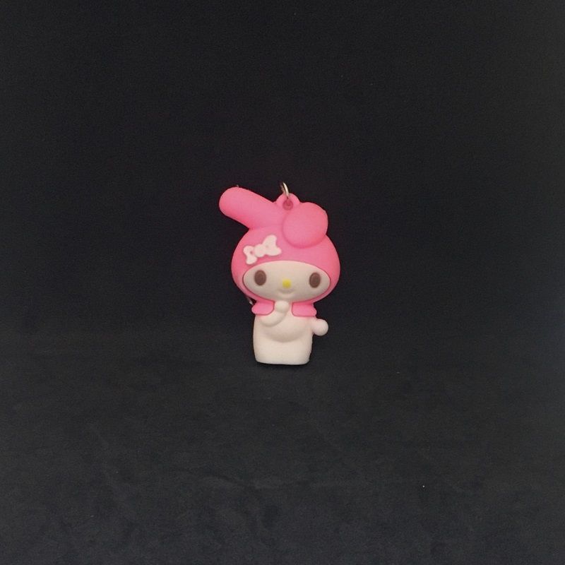 新款创意软胶立体公仔美乐蒂钥匙扣链圈挂件情侣汽车包包挂饰礼品