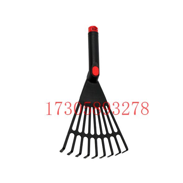 YLC15-2 Garden shovel 9-toothed blade rake, 35*18CM