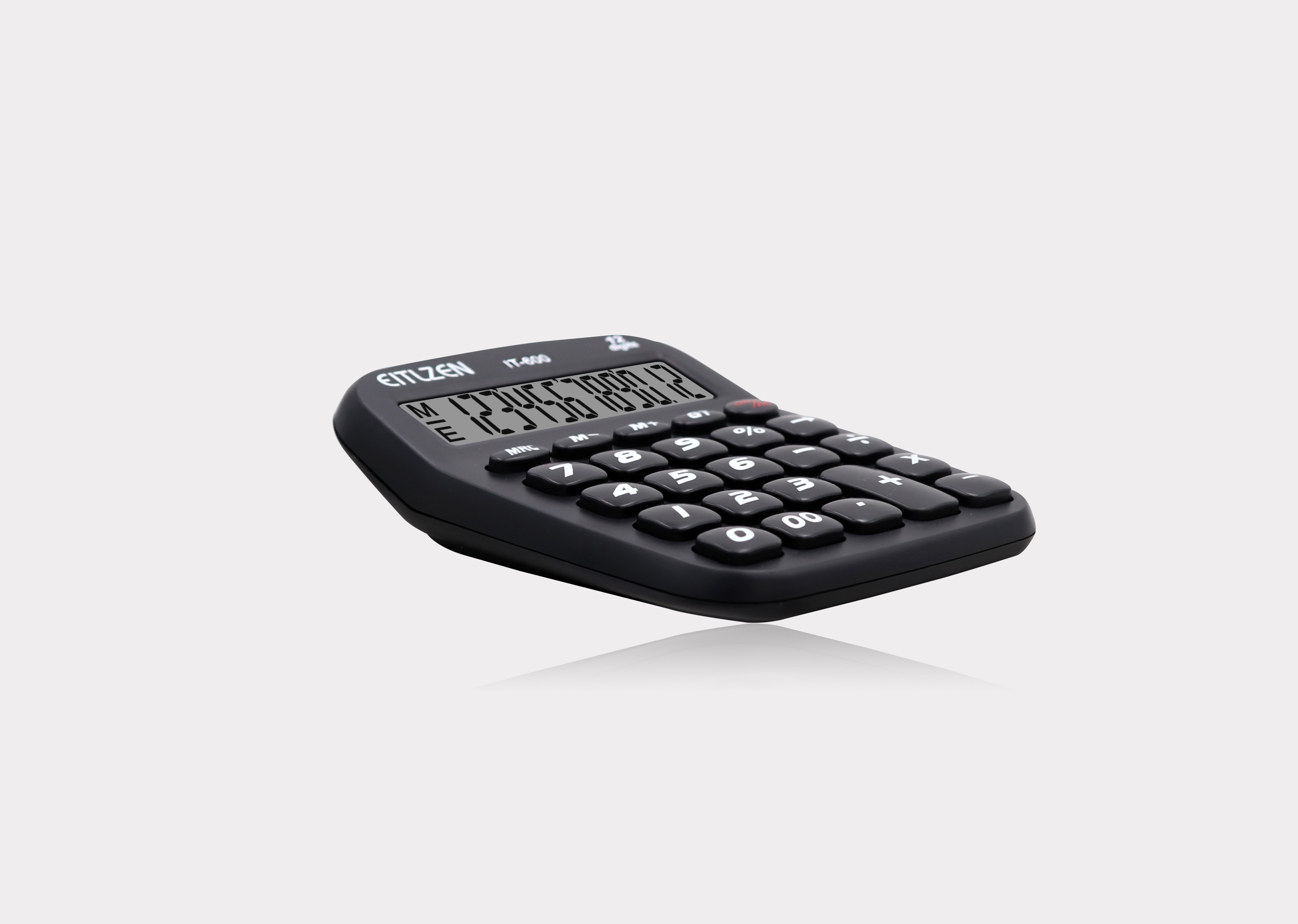 瑞程计算器IT-600 12位普通算数办公财务计算器学生计算机批发详情图2