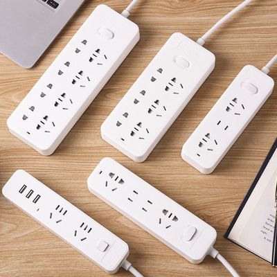 Multi-functional power strip, household switch, power strip, student dormitory, hotel, power strip with cable, multi-hole socket panel