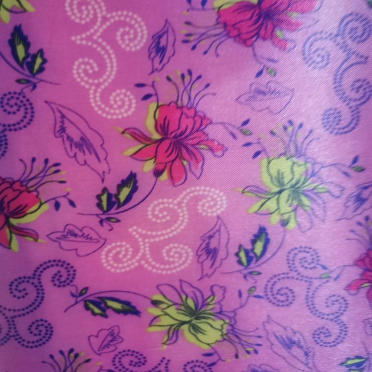 Color dinkin print series estampado de estrellas 100% poliéster tejido en la parte inferior con espuma de PVC details Picture