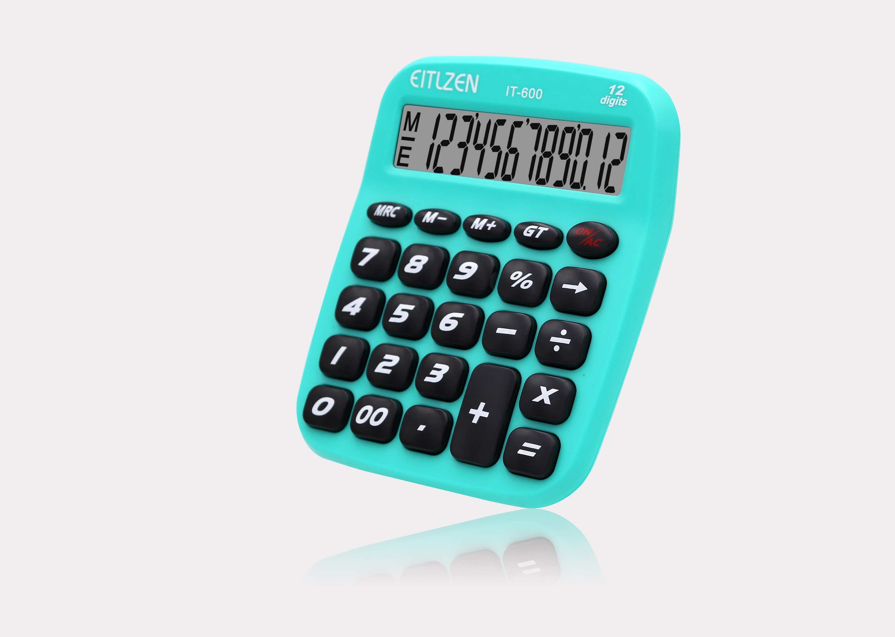 瑞程计算器IT-600 12位普通算数办公财务计算器学生计算机批发详情图5