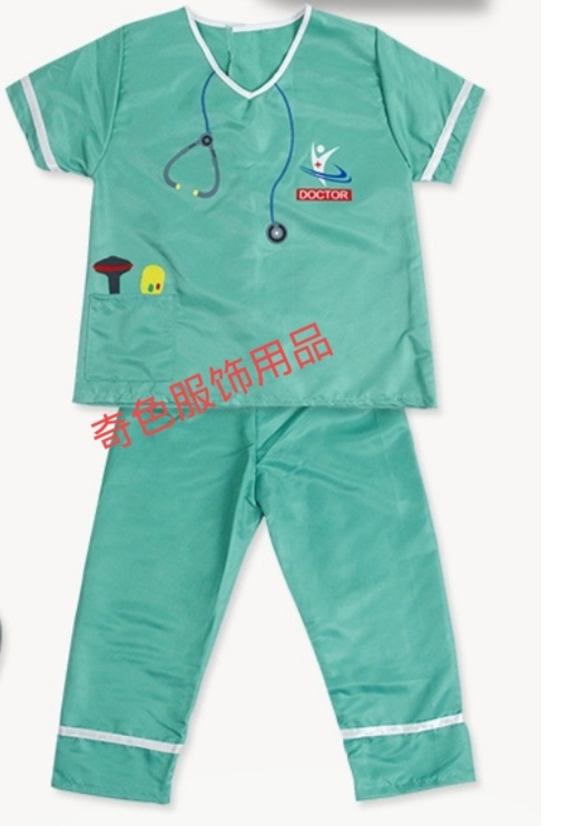 K—0016外科医生服舞会服装节日服装万圣节服装节日用品表演服装派对用品节日道具舞会用品万圣节用品舞台妆产品图